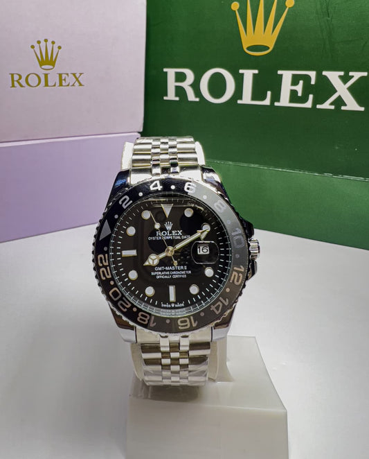 ROLEX SUBMARINER-SILVER BLACK