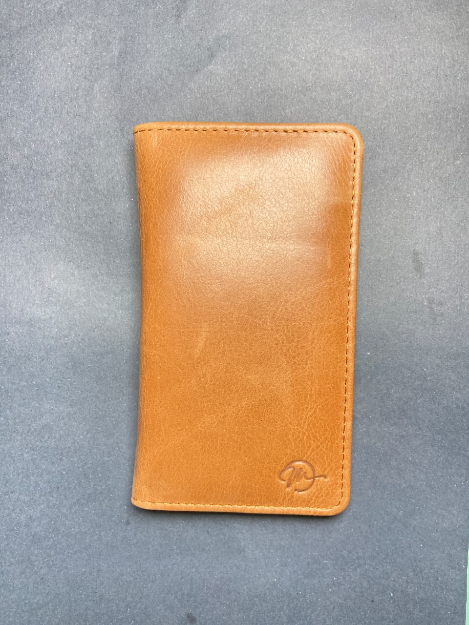 LEATHER MEDIUM LONG WALLET-BROWN BY MIANLUXE