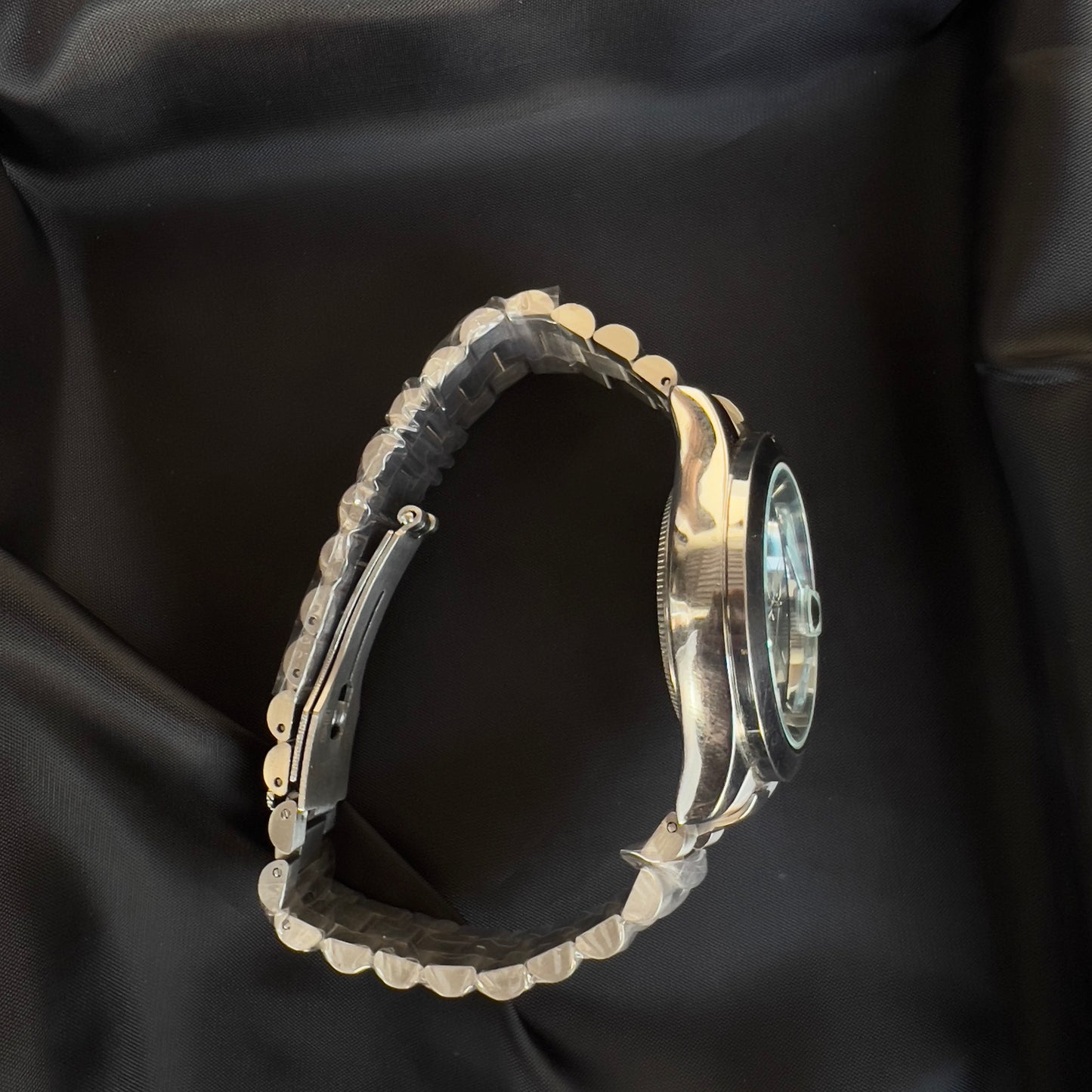 ROLEX DATE JUST-SILVER BLUE