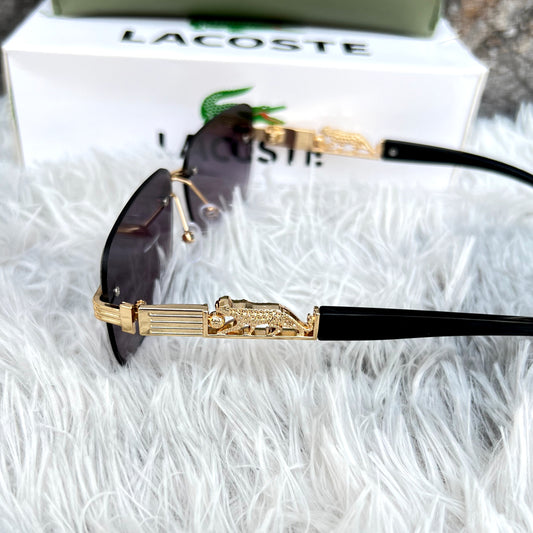 Purple Shade Rimless Sunglasses