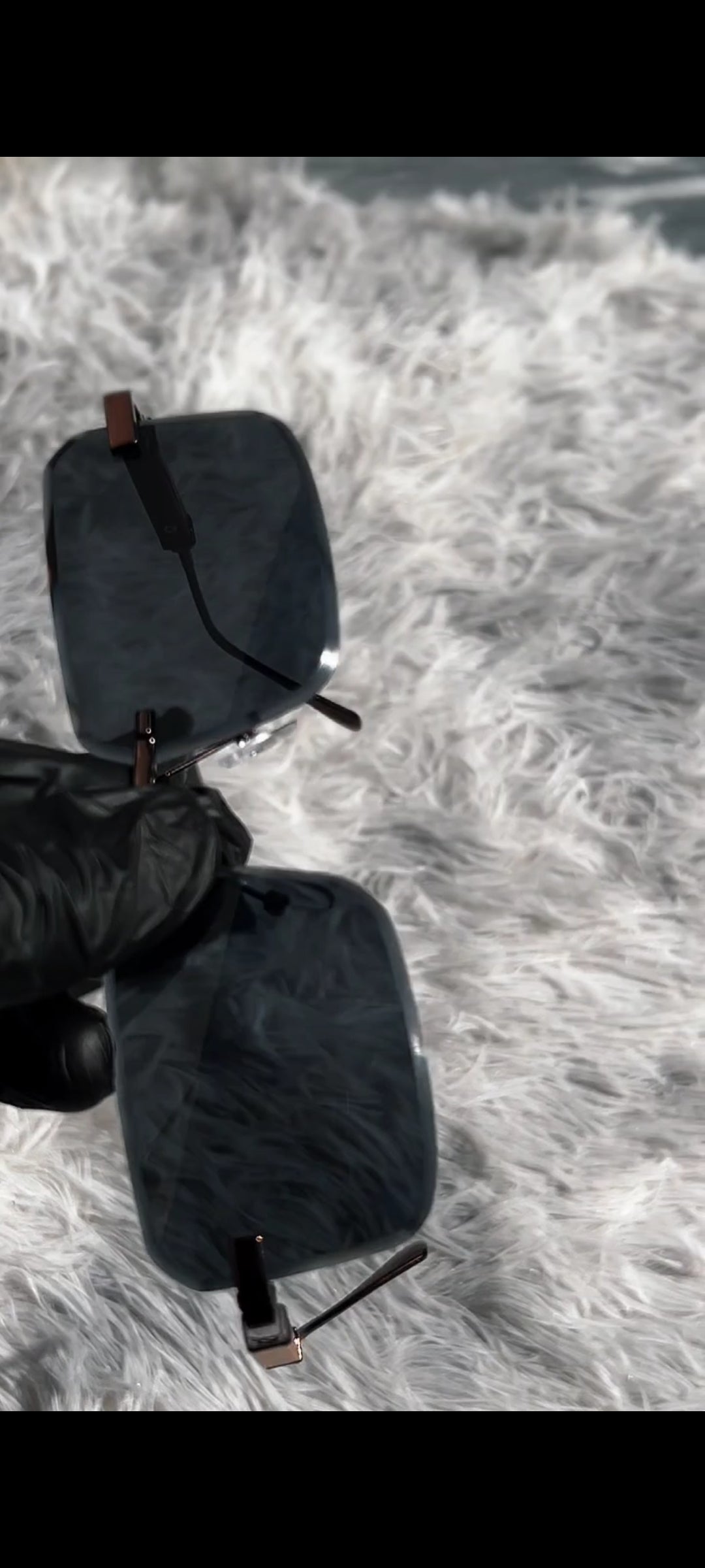 Cartier Metal Frame Sunglasses