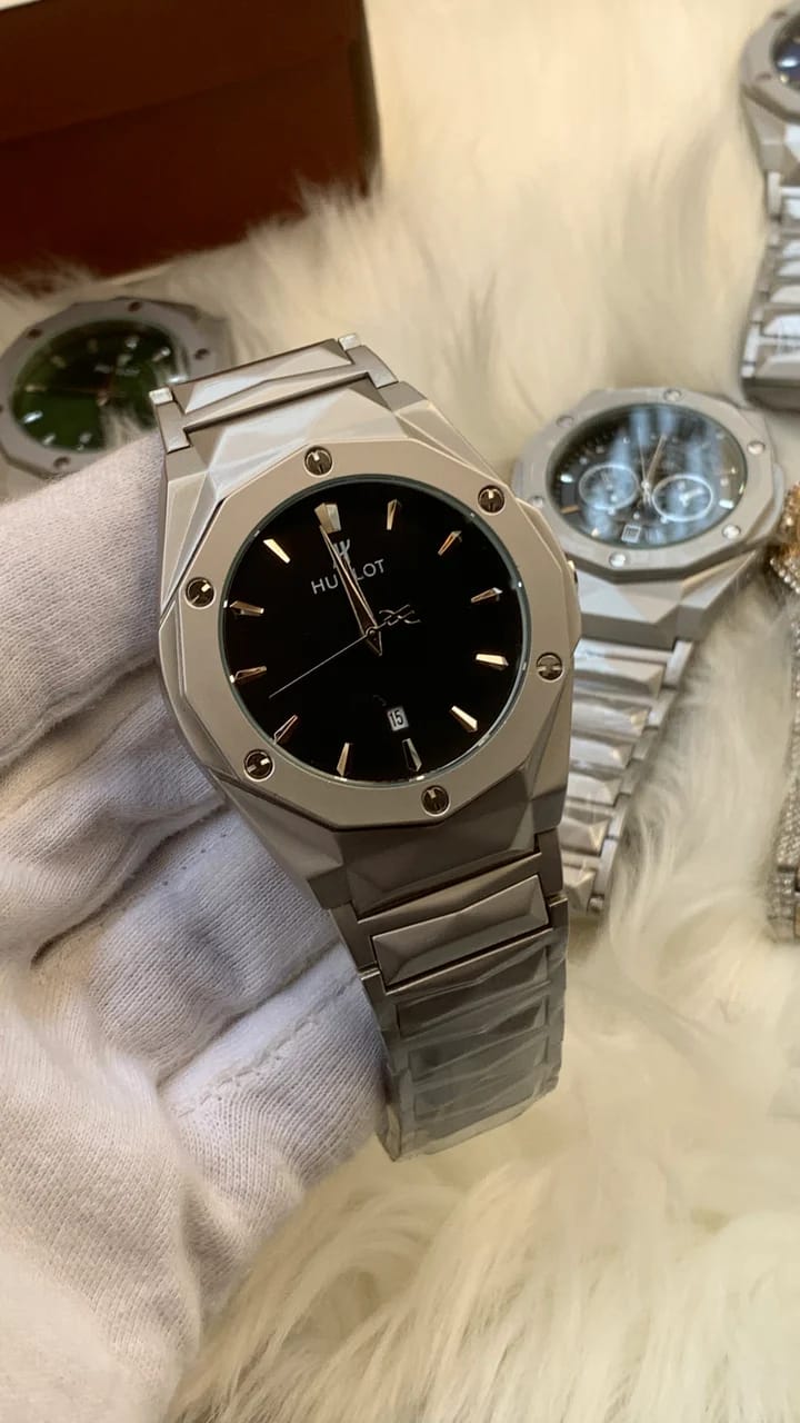 HUBLOT PREMIUM DIAMOND CUT-BLACK