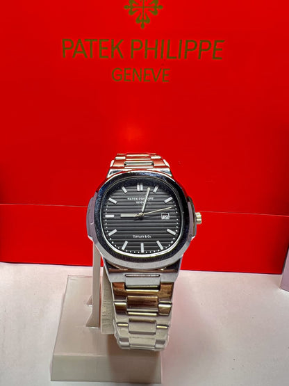 PATIEK PHILLIEPE DATE WATCH-BLACK