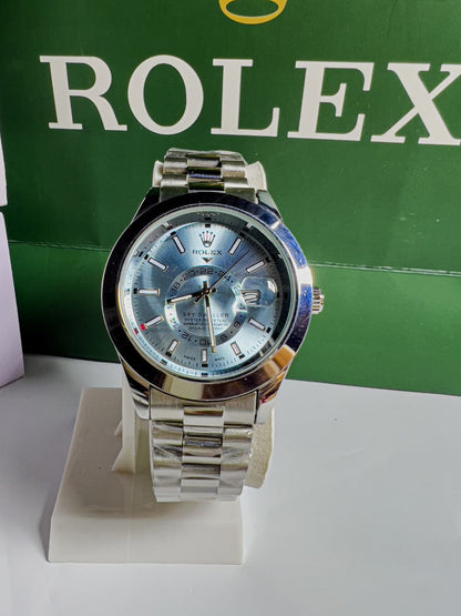 ROLEX DATE JUST-SILVER BLUE