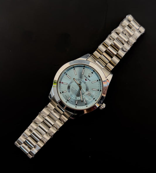 ROLEX DATE JUST-SILVER BLUE