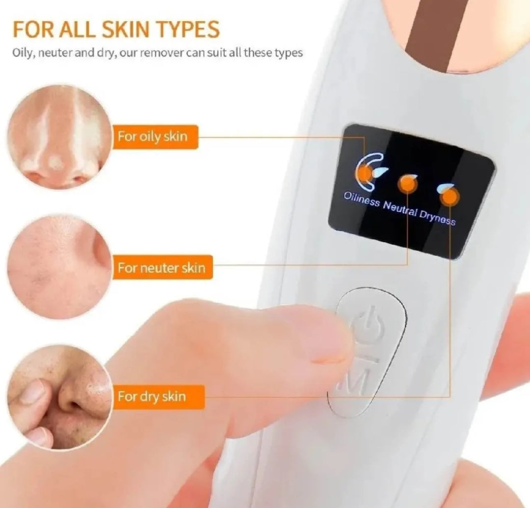 5 in 1 Rechargeable Blackhead Remover|Derma Suction