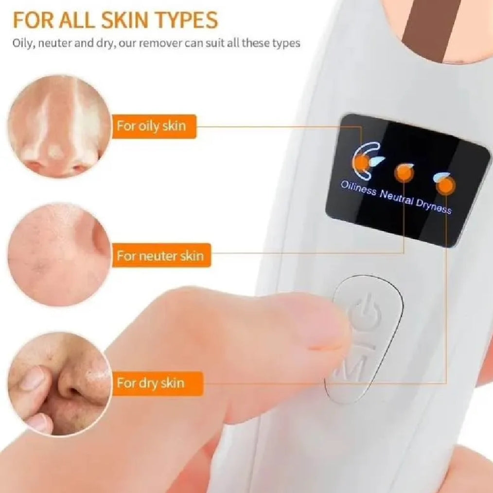 5 in 1 Rechargeable Blackhead Remover|Derma Suction