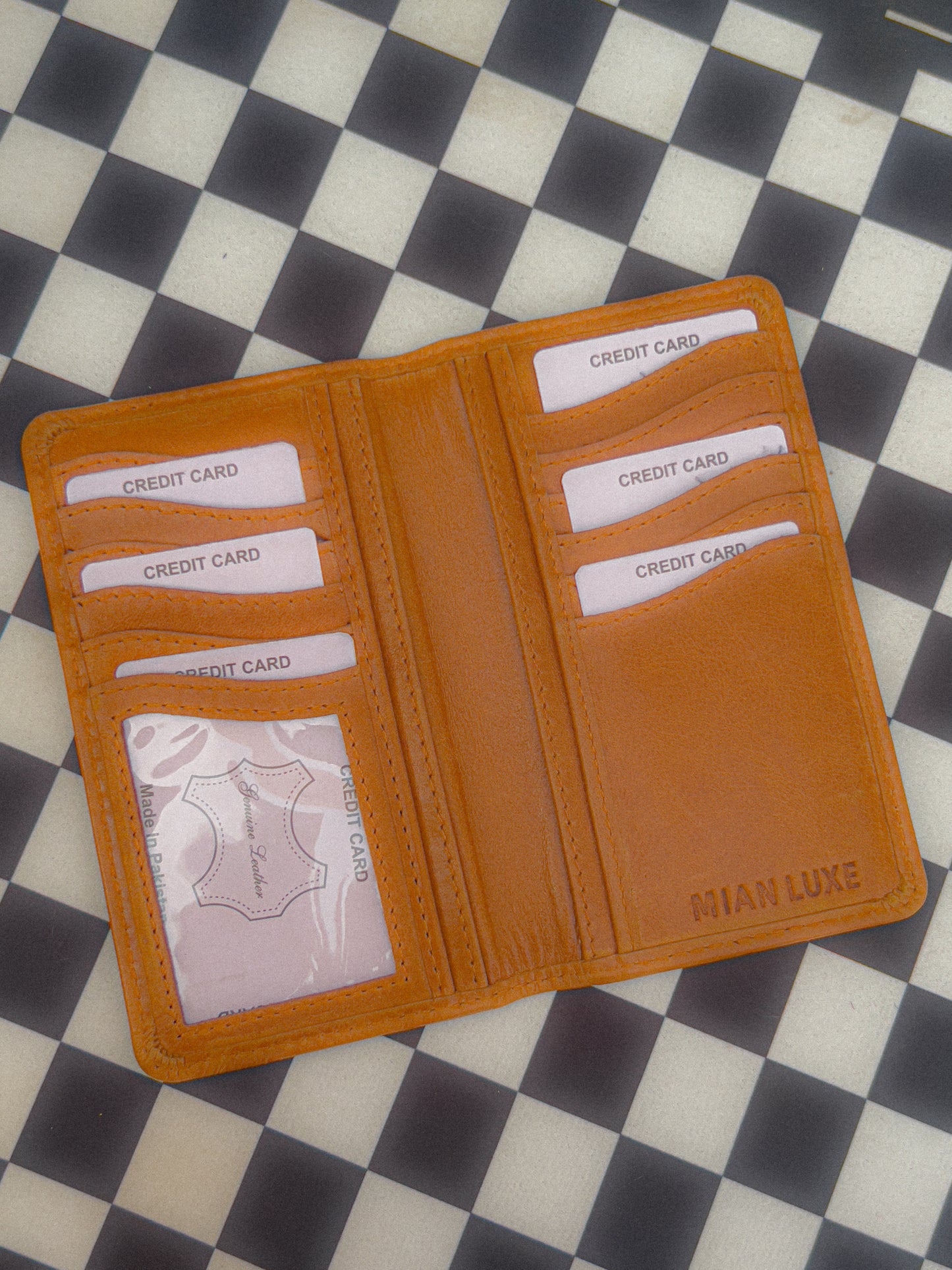 PACK OF 2 MEDIUM LONG WALLETS BY MIANLUXE