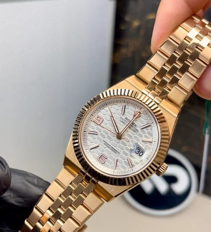 ROLEX LAND DEWELLER-SILVER