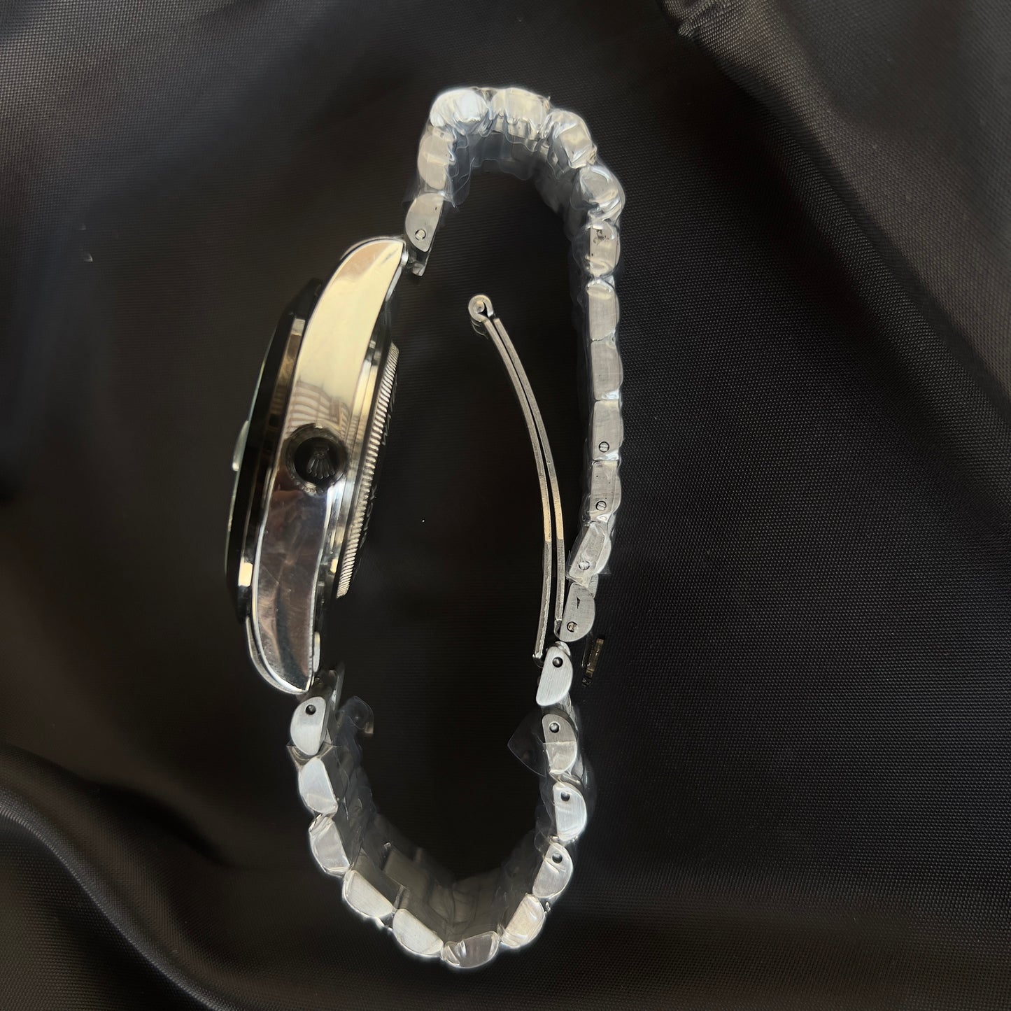 ROLEX DATE JUST-BLACK GREY