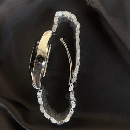 ROLEX DATE JUST-BLACK GREY