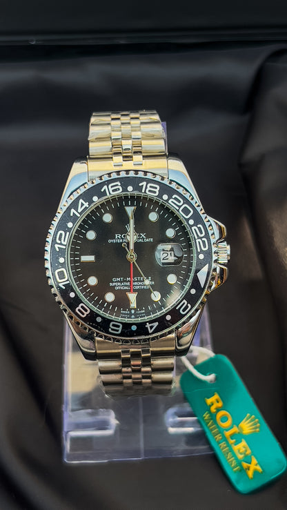 ROLEX SUBMARINER-SILVER BLACK