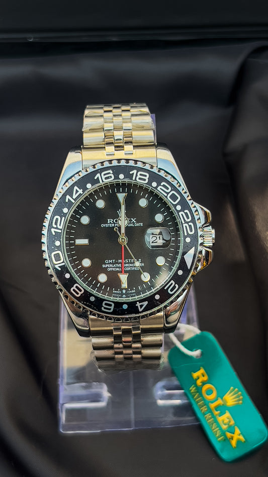 ROLEX SUBMARINER-SILVER BLACK