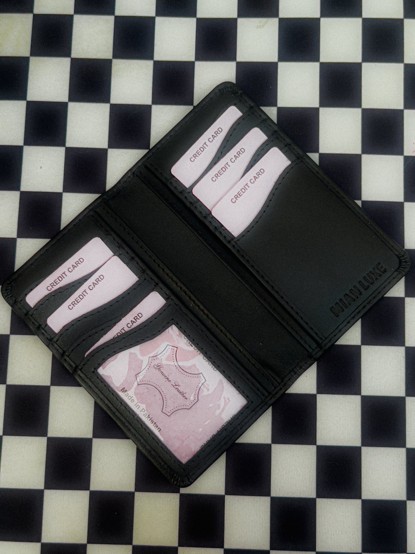 PACK OF 2 MEDIUM LONG WALLETS BY MIANLUXE