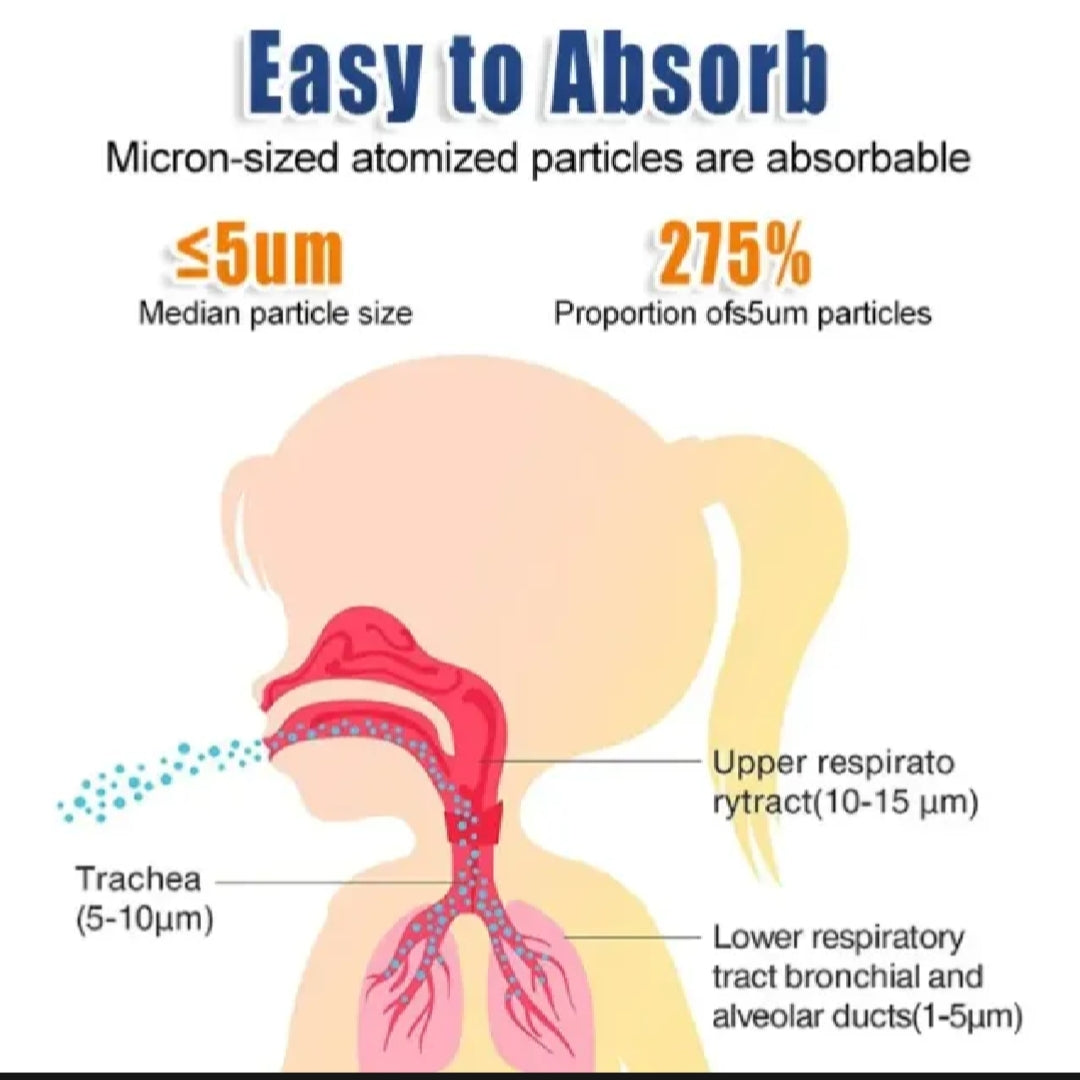 PORTABLE ULTRASONIC MESH NEBULIZER